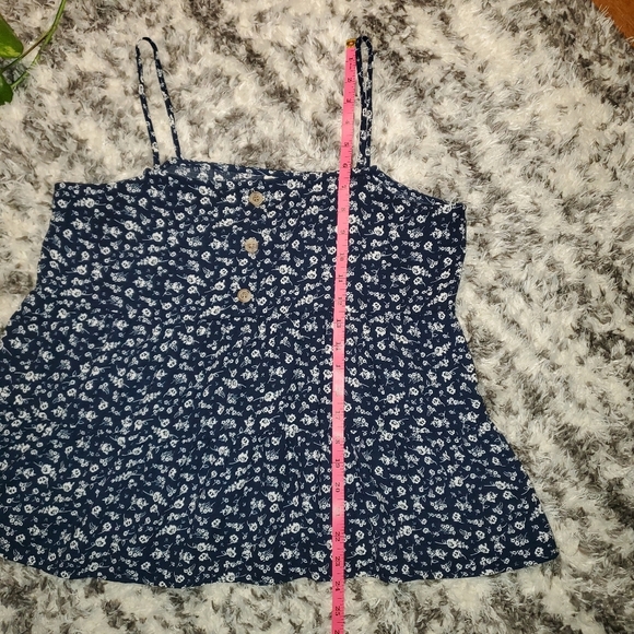 Paper Crane Navy Blue Tank Top 💙 - Picture 9 of 10